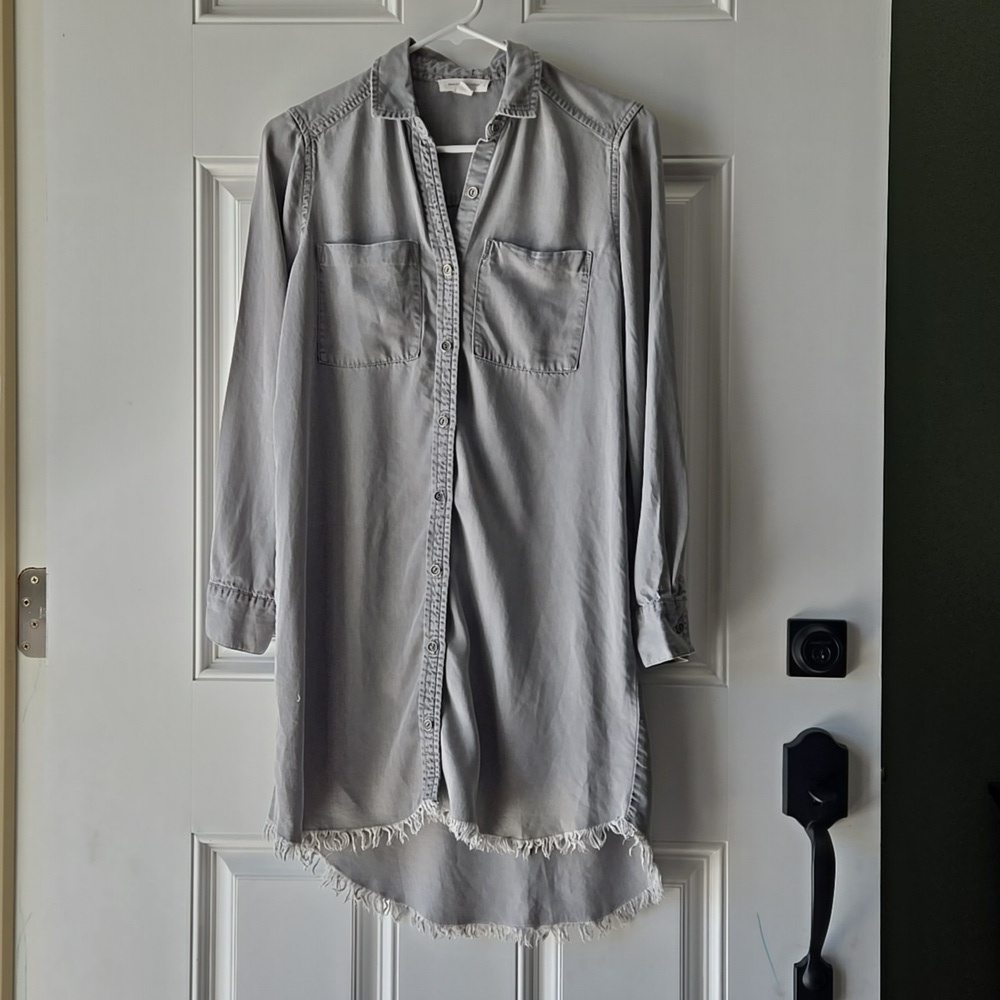Beachlunchlounge Button Down Shirt Dress